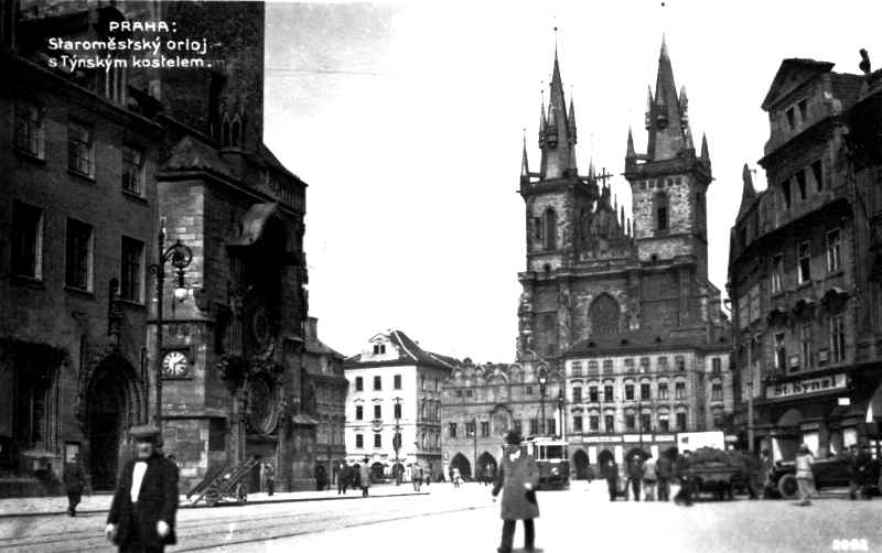 Czech-Bohemia-Prague-Staromestsky-orjol-postcard