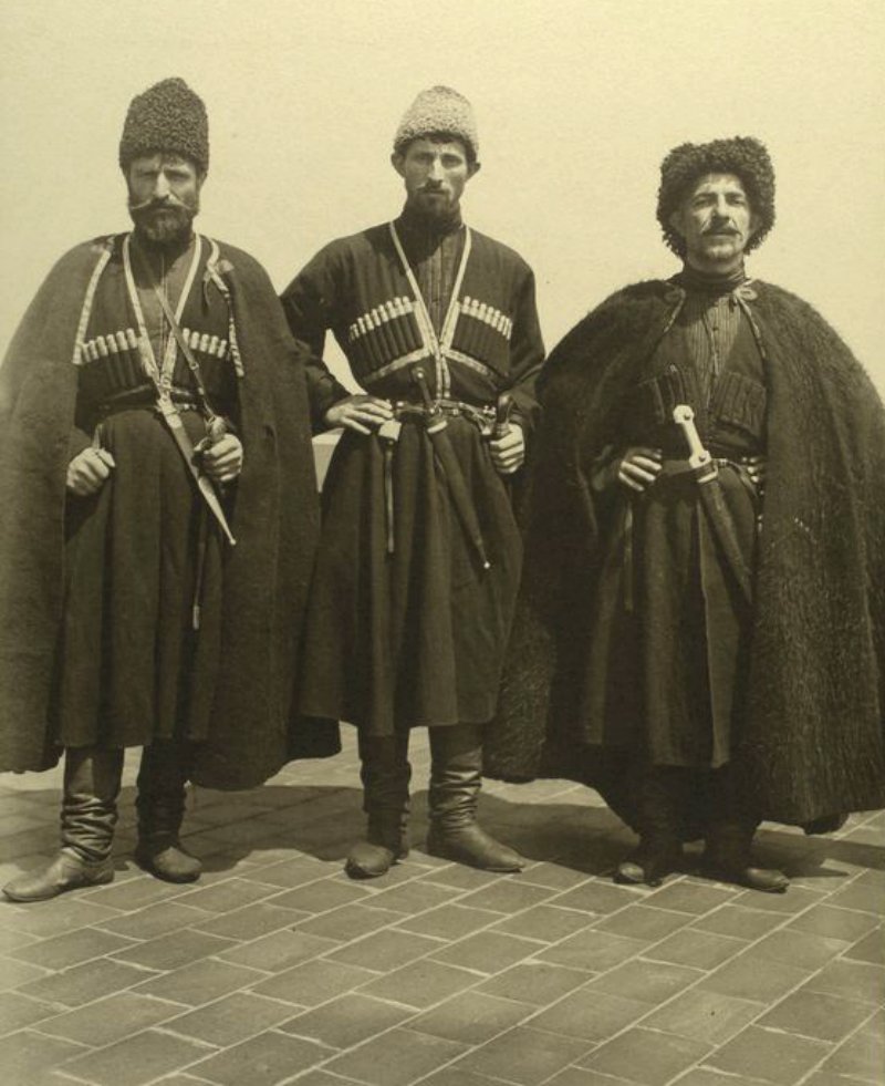 Georgian-Russian-Cossacks-in-1906