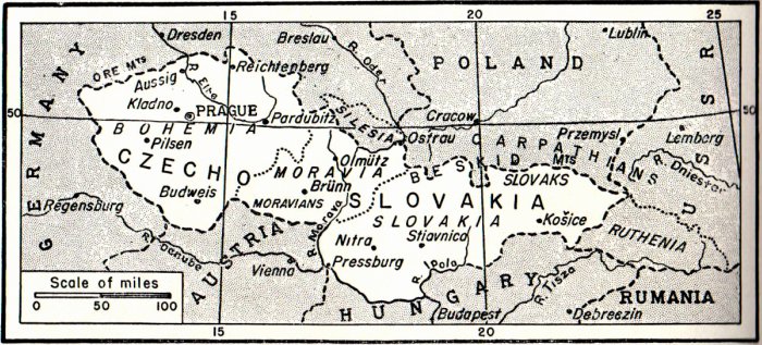Early-Map-of-Czechoslovakia