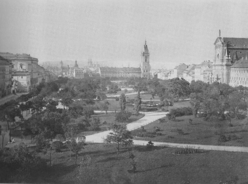 Charles Square in 1875