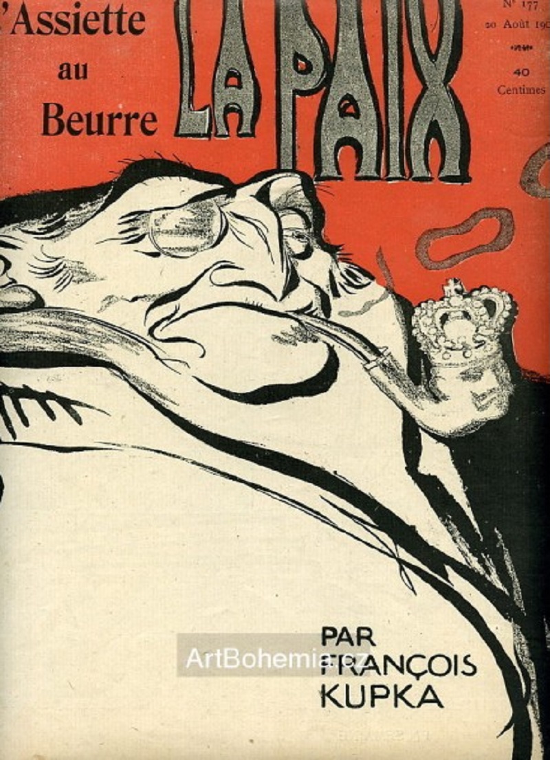 L'Assiette au Beurre. c. 1901. (La Paix Cover)