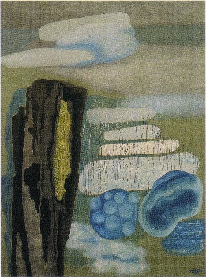 Toyen c. 1933, In the Fog.