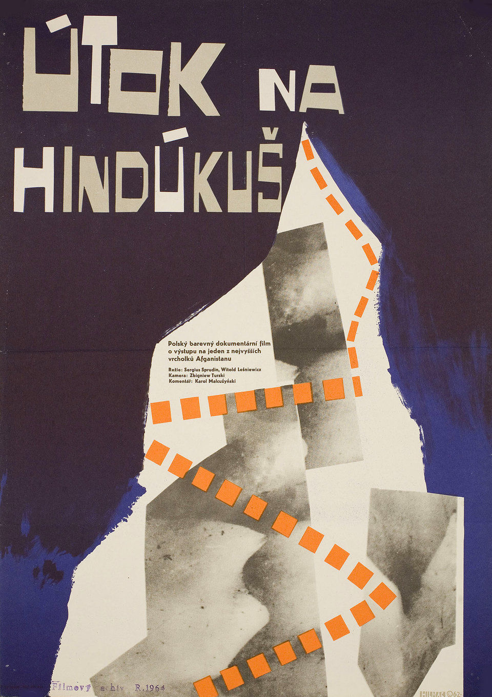 hindu-kush-1963-original-czech-movie-poster