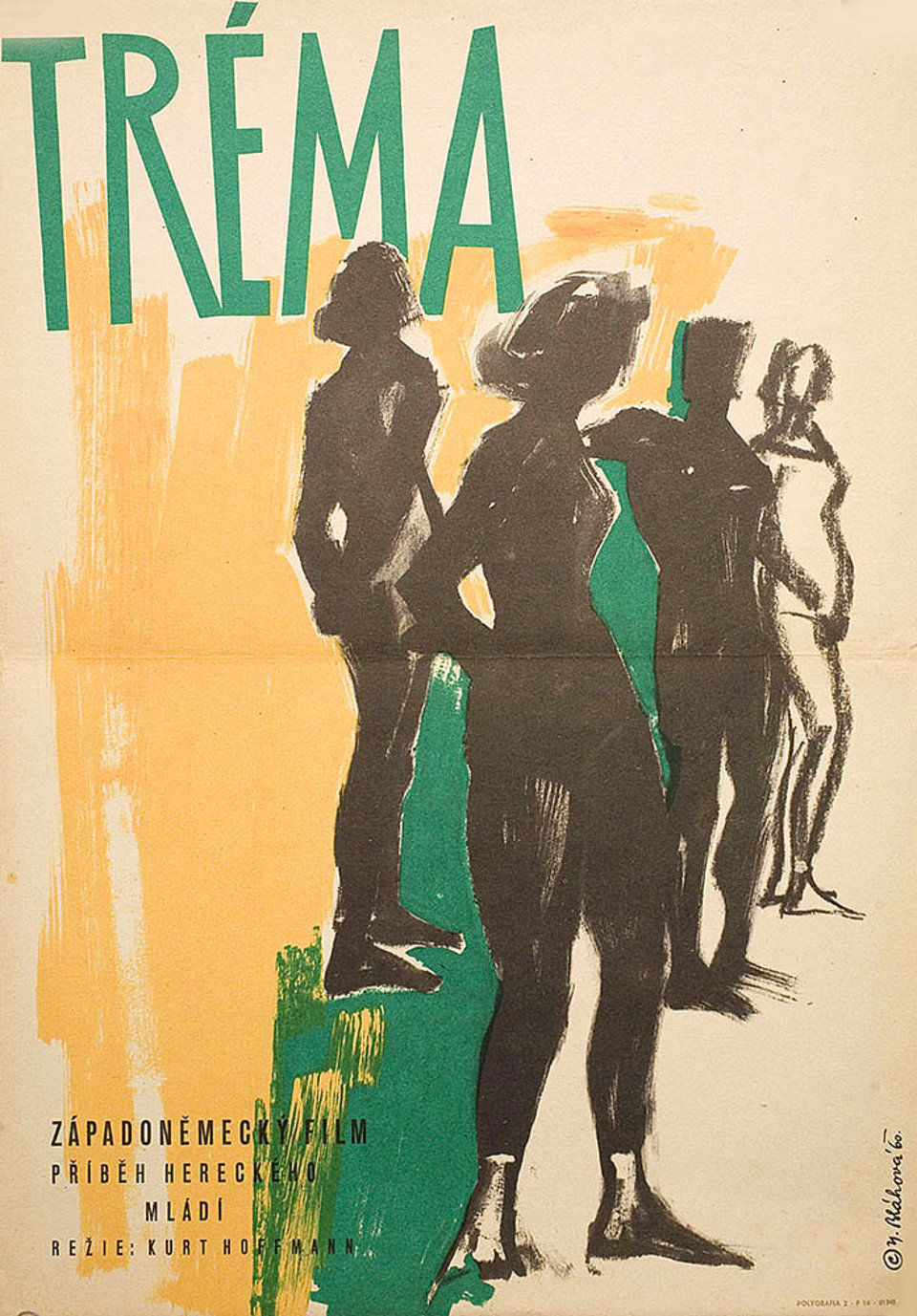 lamp-fever-1960-original-czech-republic-movie-poster