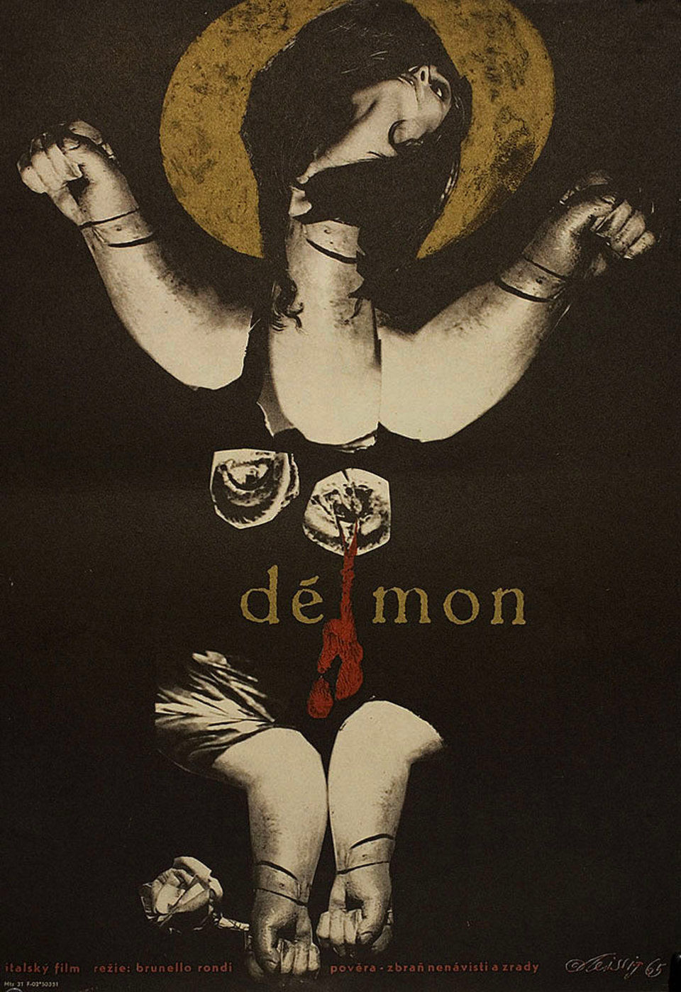 the-demon-1965-original-czech-movie-poster