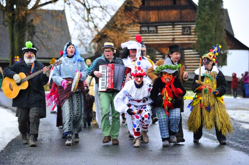 Shrovetide Procession Musicians