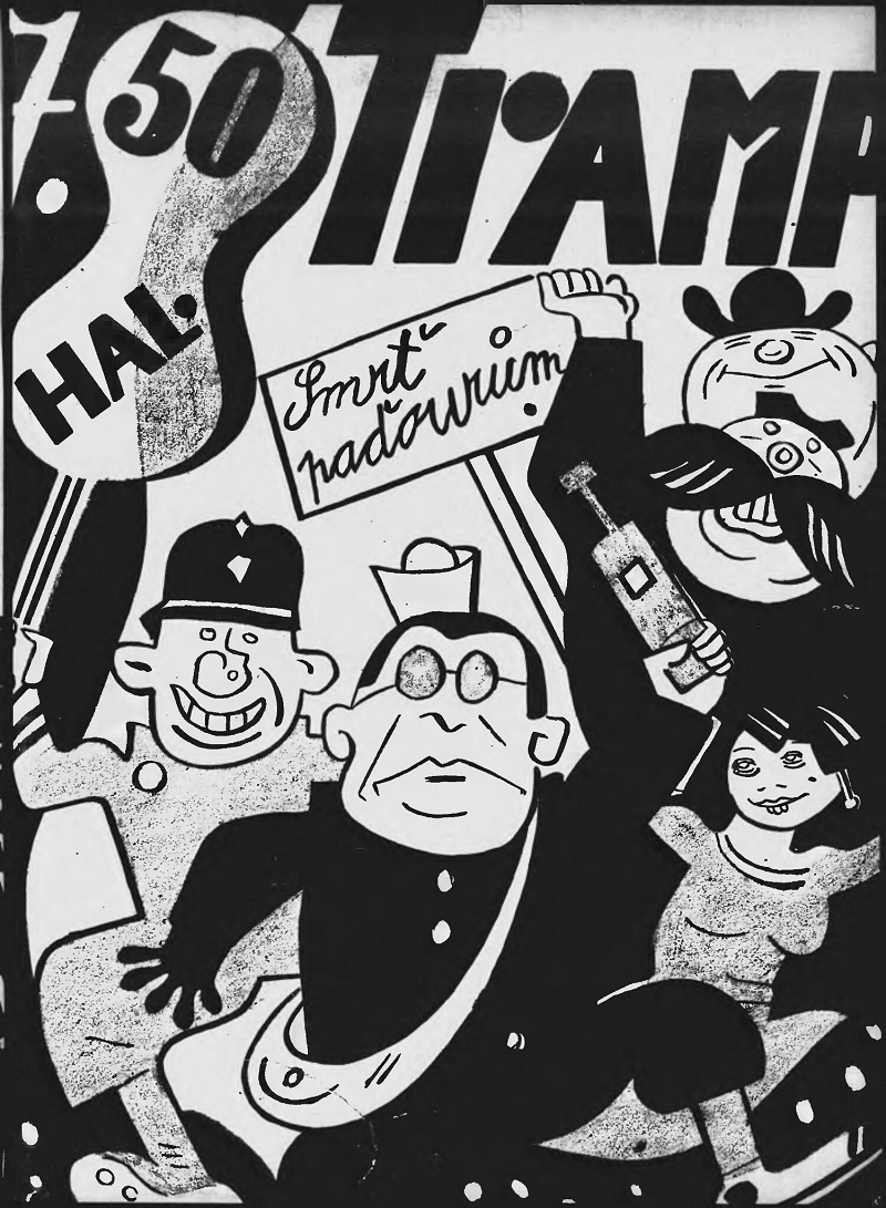 Czech Tramp (Tramping) News Covers from 1930 via TresBohemes