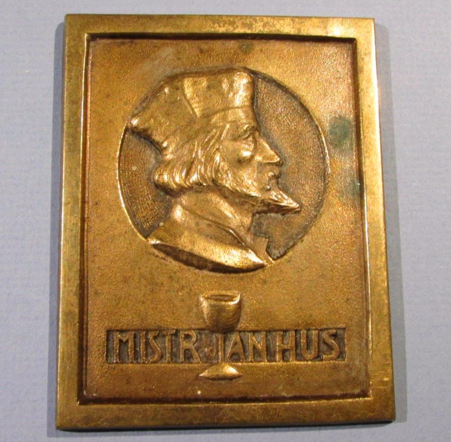 Czech Bronze Plaques from the First Half of the 20th Century