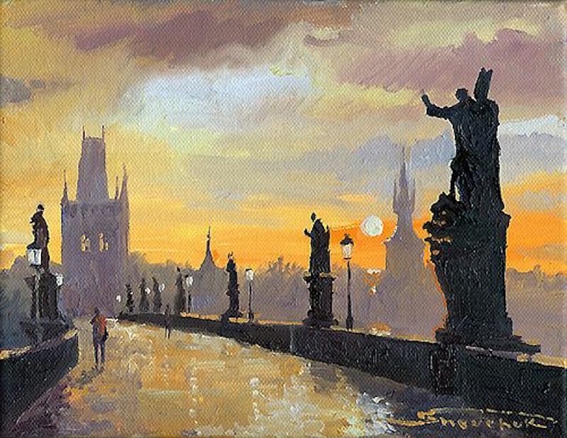 Oil-Paintings-of-Prague-by-Yuriy-Shevchuk-Tres-Bohemes-11