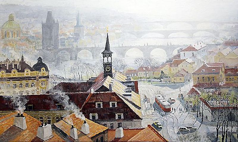 Oil-Paintings-of-Prague-by-Yuriy-Shevchuk-Tres-Bohemes-15