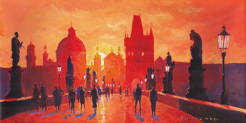 Oil-Paintings-of-Prague-by-Yuriy-Shevchuk-Tres-Bohemes-19