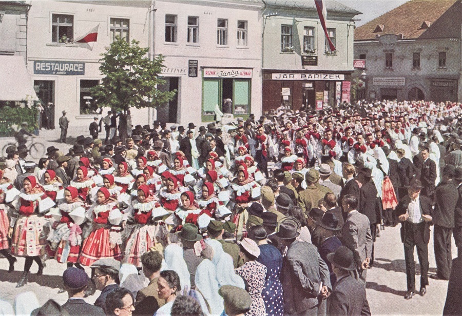 Czech kroje in 1938