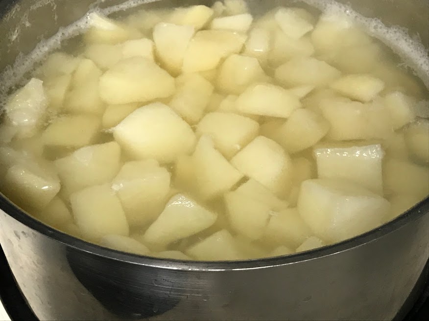 Bohemian Potato Mash with Fried Onions