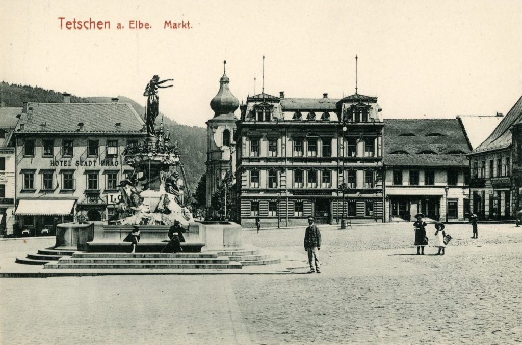 Masaryk Square in Děčín Through the Ages