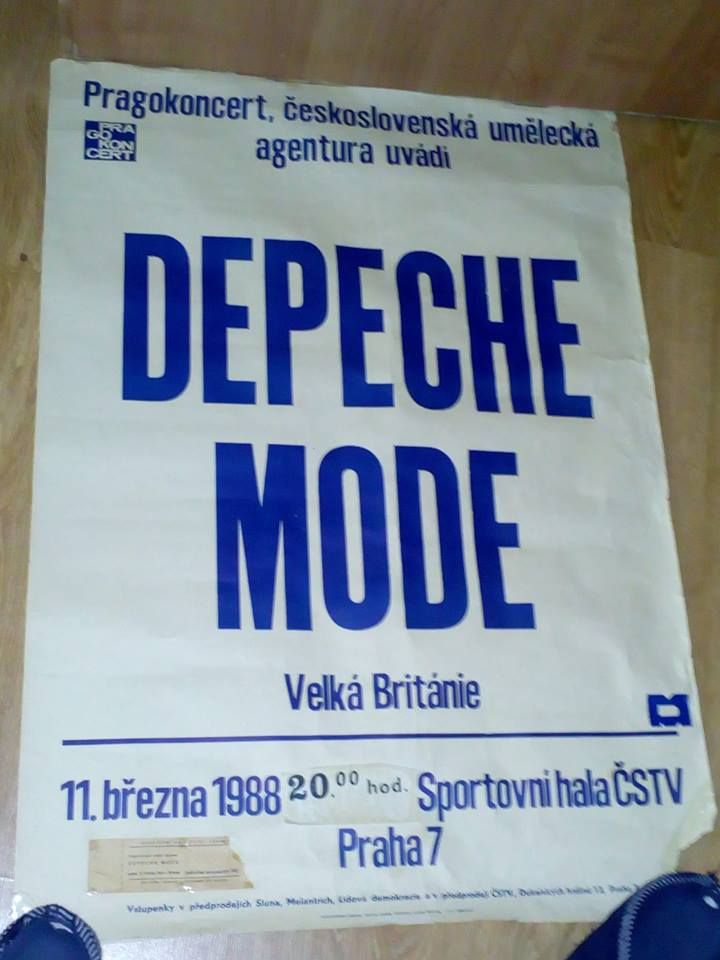 Historical Depeche Mode Concert in the CSSR