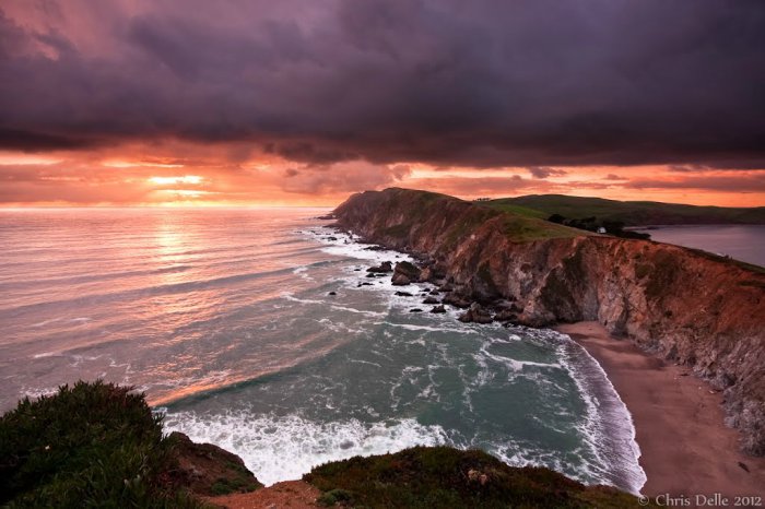 Pacific-Coast-Highway-Point-Reyes-Sunset