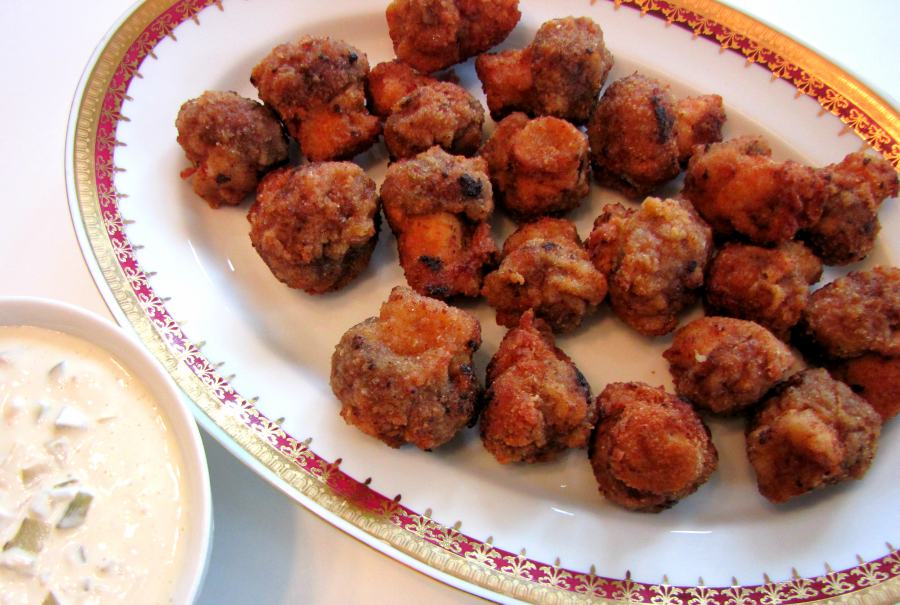 Fried-Mushrooms-Recipe-with Tartar-Sauce-5