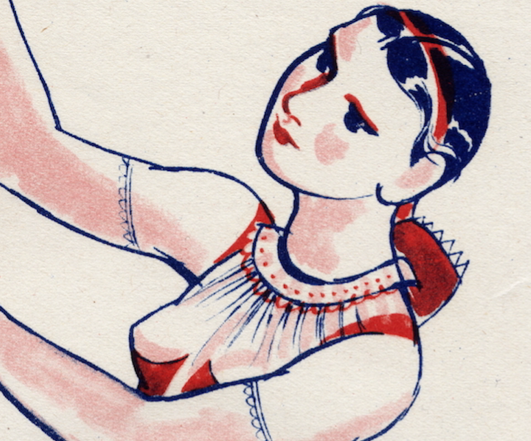 Karel-Svolinsky-Drawing-Tres-Bohemes