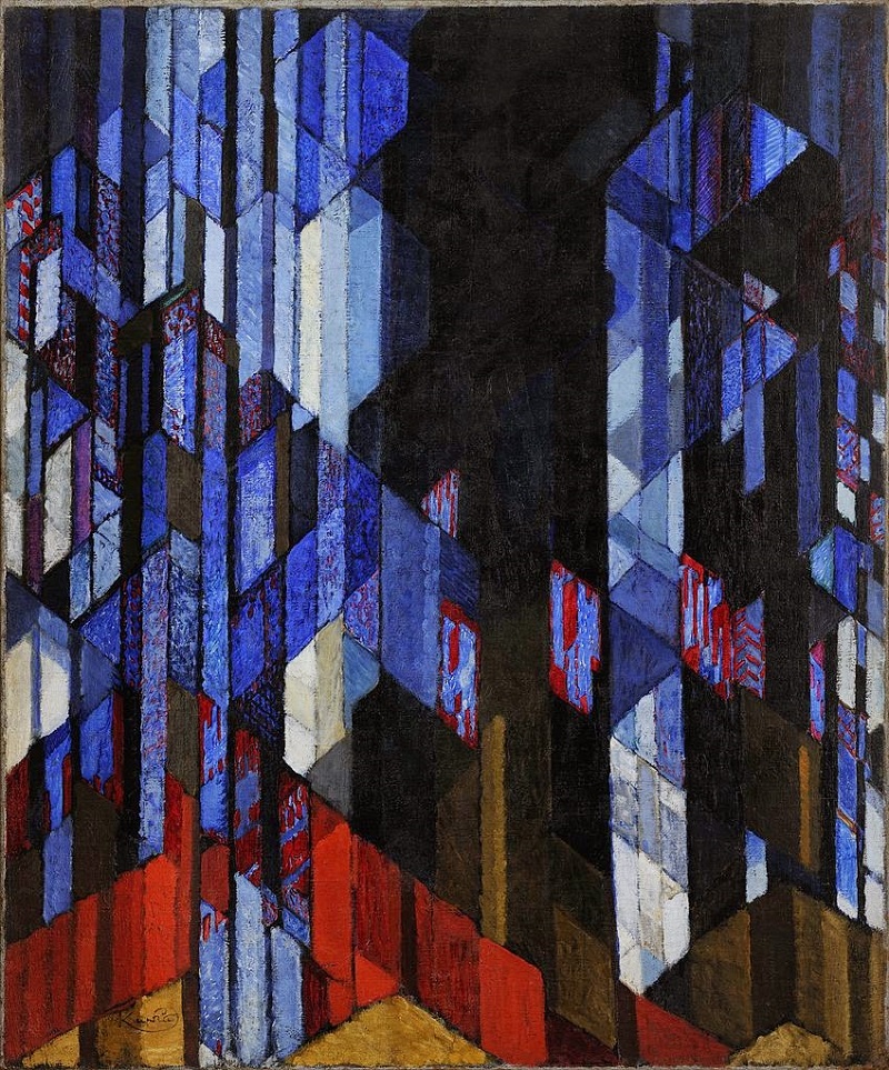 Kupka: The Cathedral (Katedrála) c. 1912–13. 