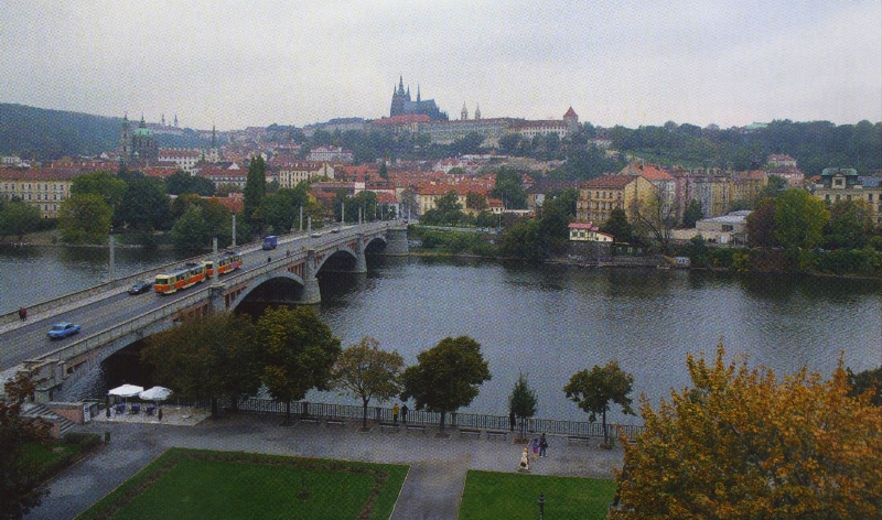 Panorama Mala Strana and Hradcany Castle in 2014.