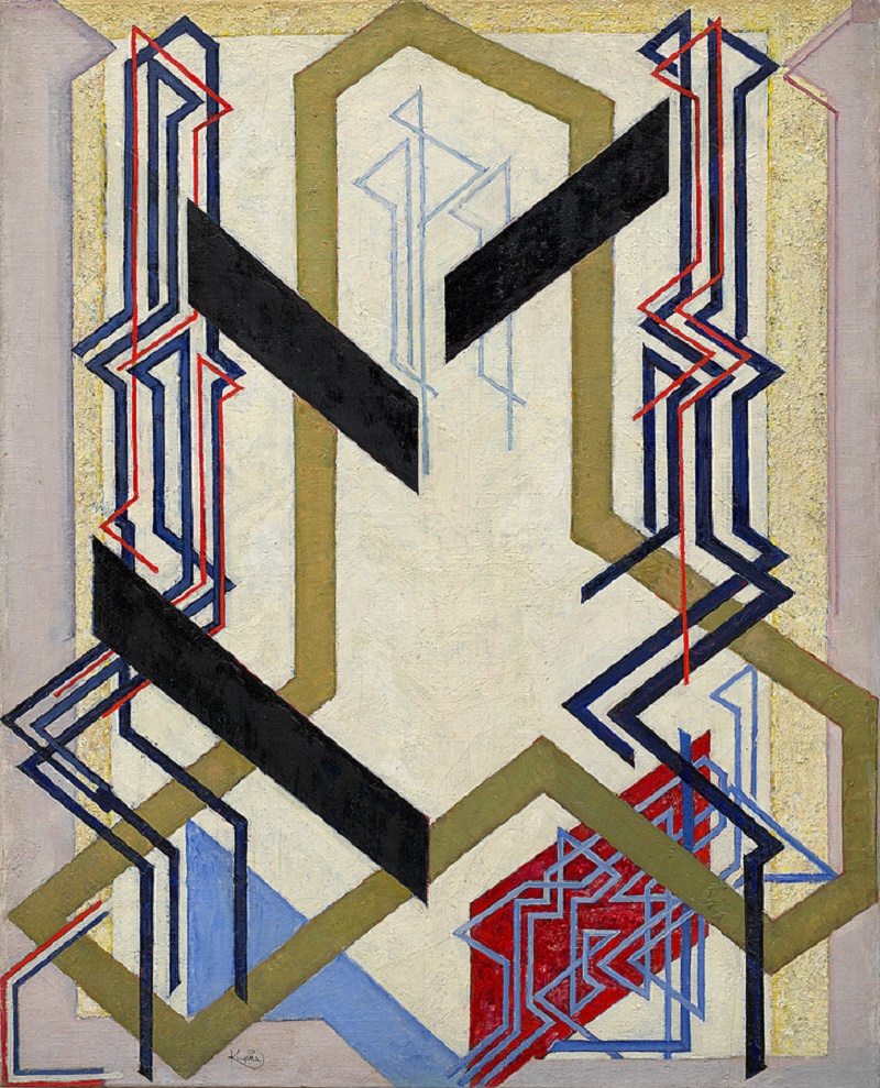 c. 1925, Arabesque II.