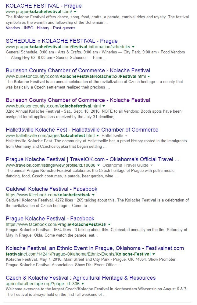 Search results for Kolache