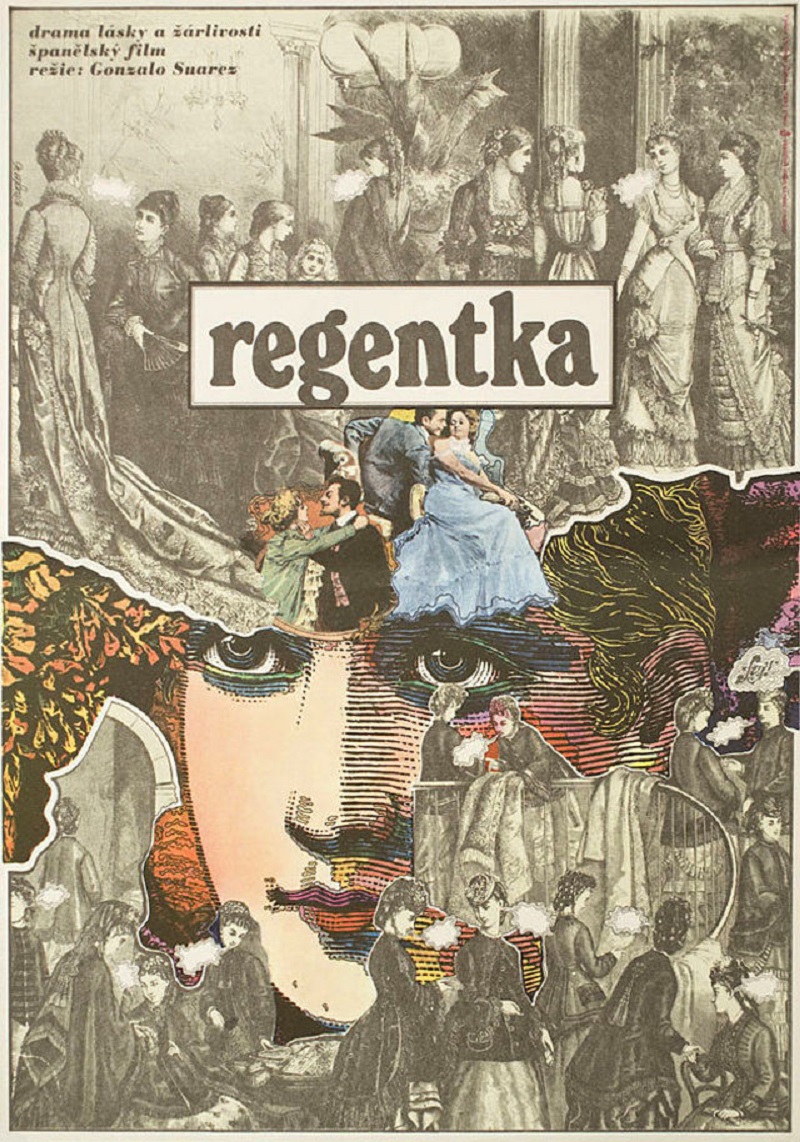 The Regent's wife 1976 Original Czech Republic Movie Poster
