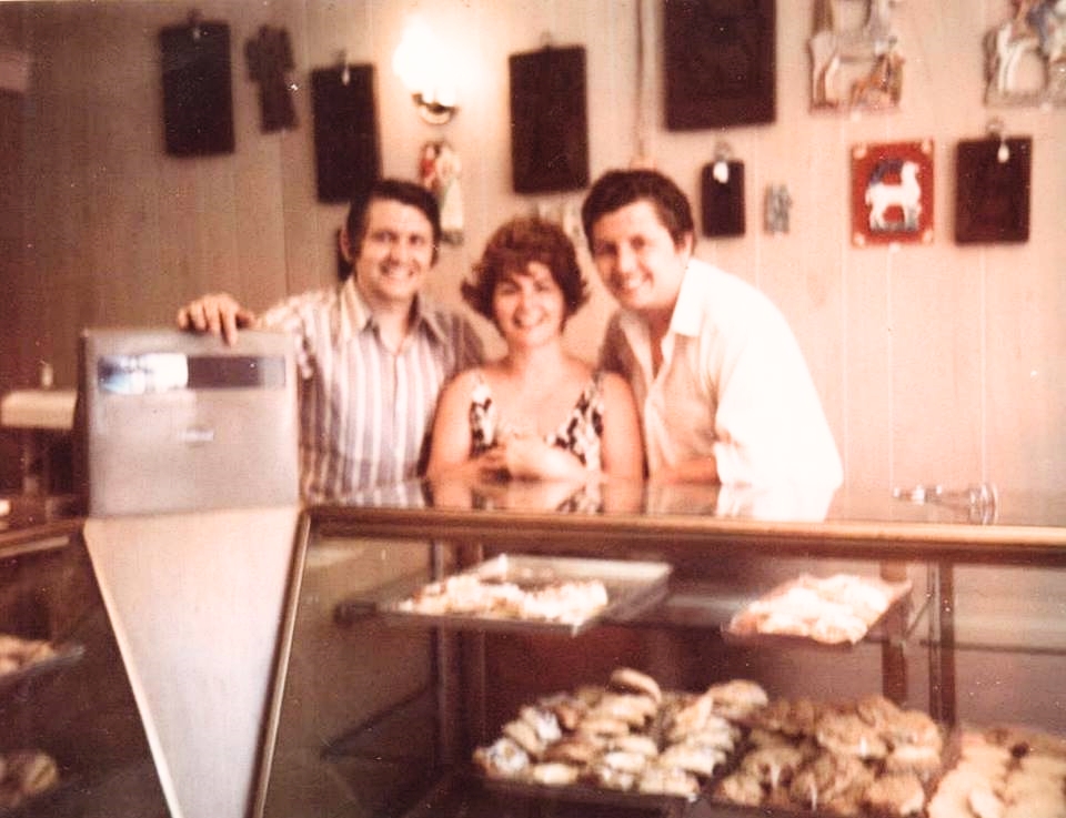 L to R - My father Milan, my grandmother Marie and my uncle Vlasta.