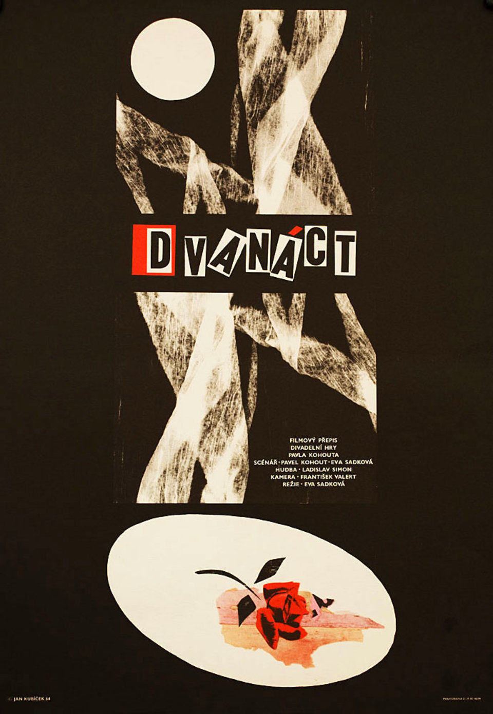 twelve-with-an-idea-1964-original-czech-movie-poster