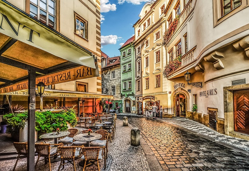Tiniest hotel in Prague Hotel Clementin in Old Town Prague