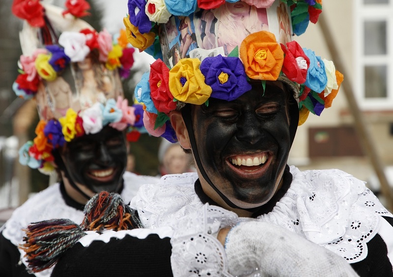 Shrovetide Procession Black Grease