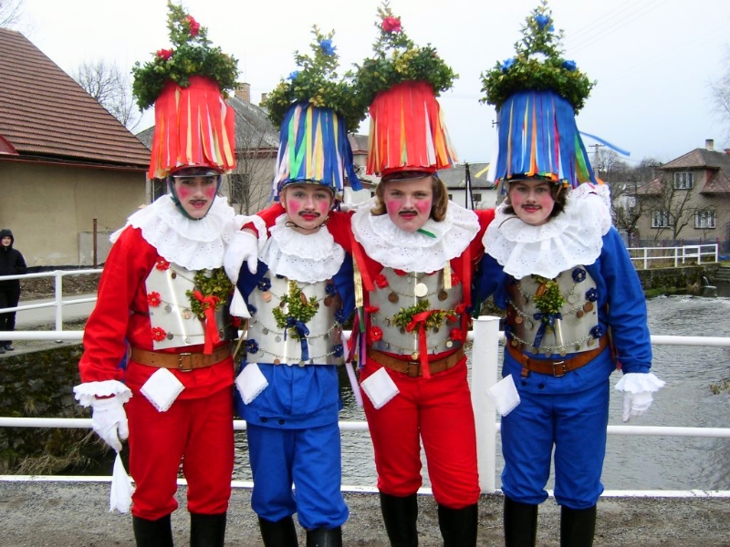 Shrovetide Procession Gentlemen