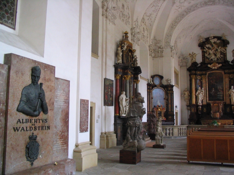 Chapel of St. Ann at Wallenstein Mnichovo Hradiště Château