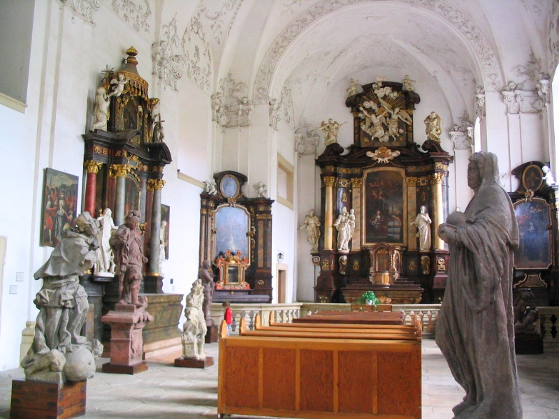 Chapel of St. Ann at Wallenstein Mnichovo Hradiště Château