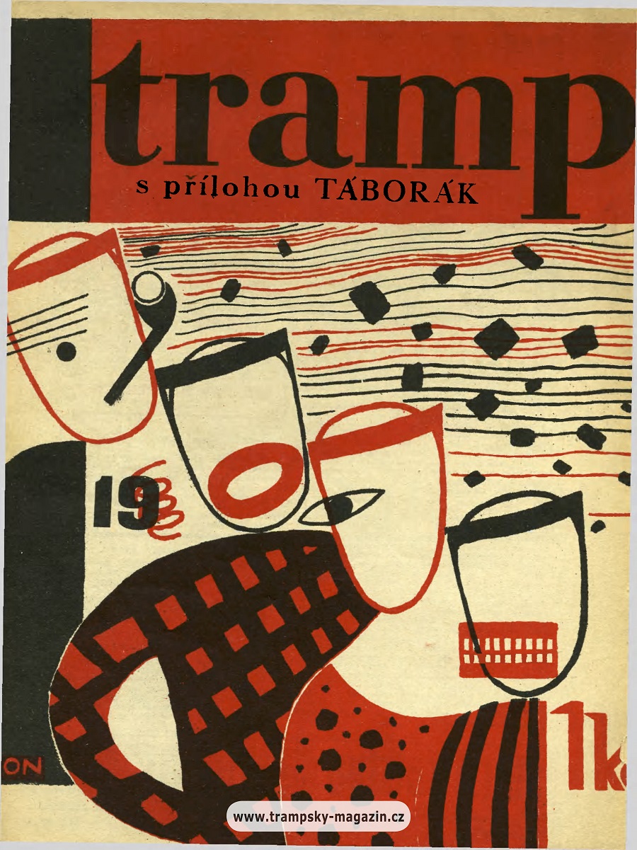 Czech Tramp (Tramping) News Covers from 1930 via TresBohemes