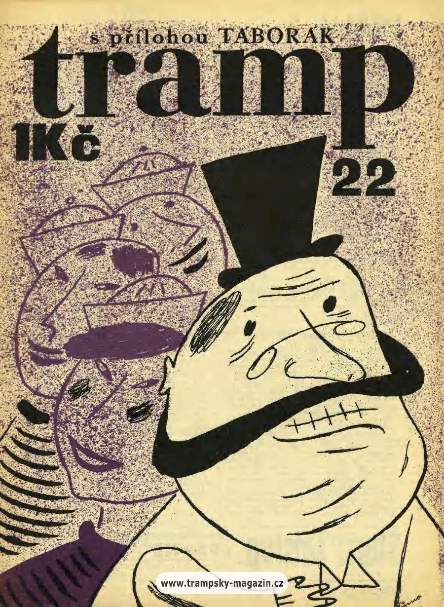 Czech Tramp (Tramping) News Covers from 1930 via TresBohemes