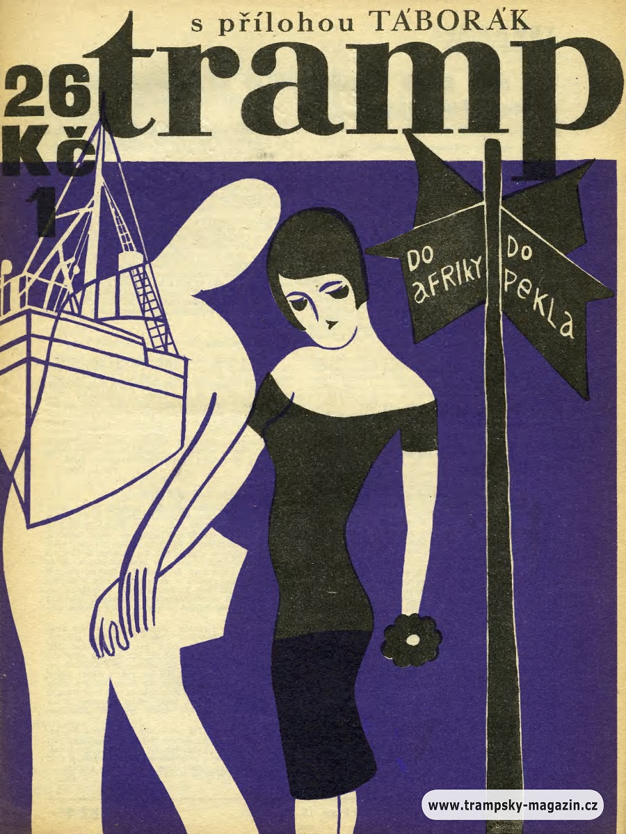 Czech Tramp (Tramping) News Covers from 1930 via TresBohemes