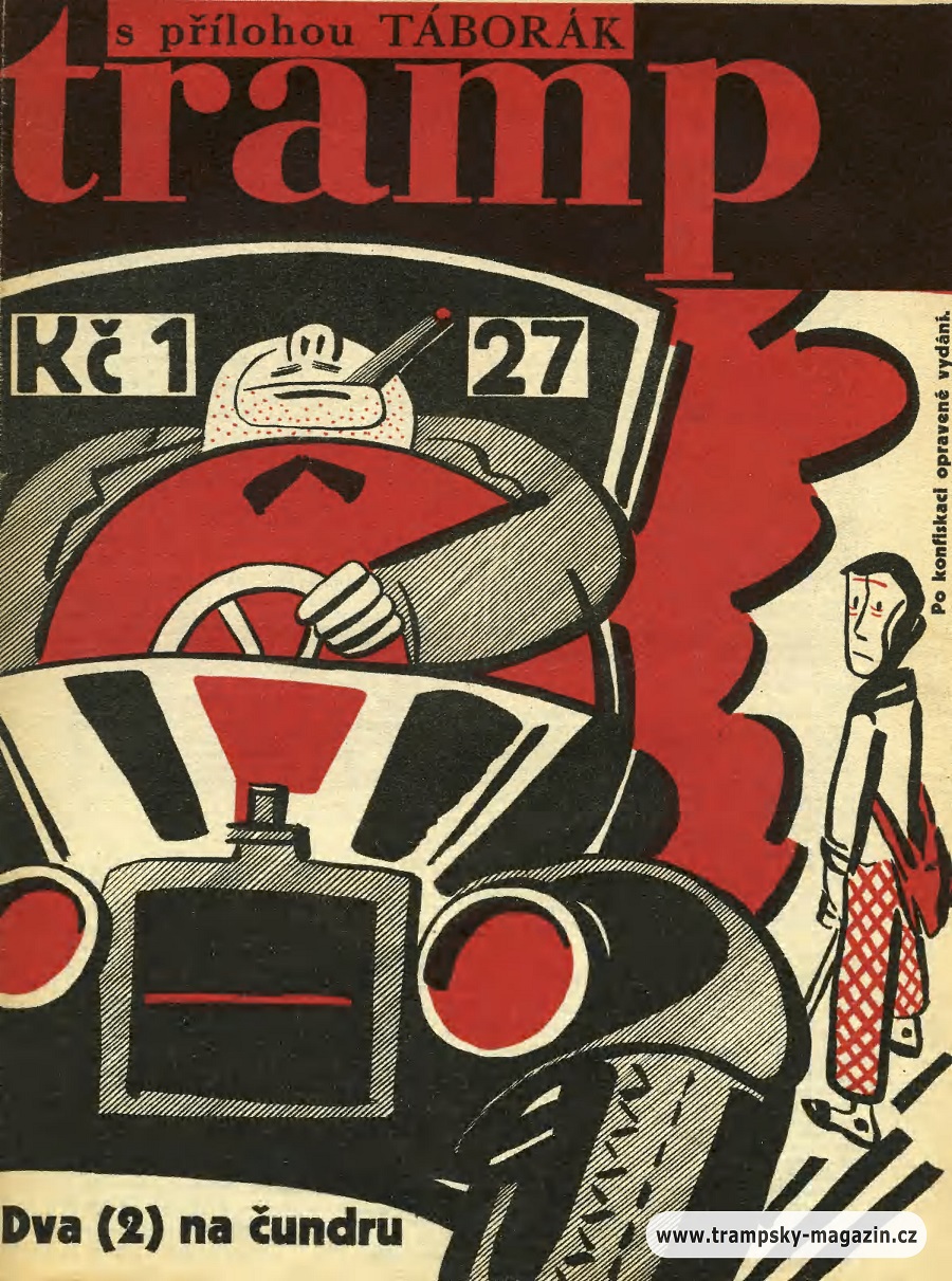 Czech Tramp (Tramping) News Covers from 1930 via TresBohemes