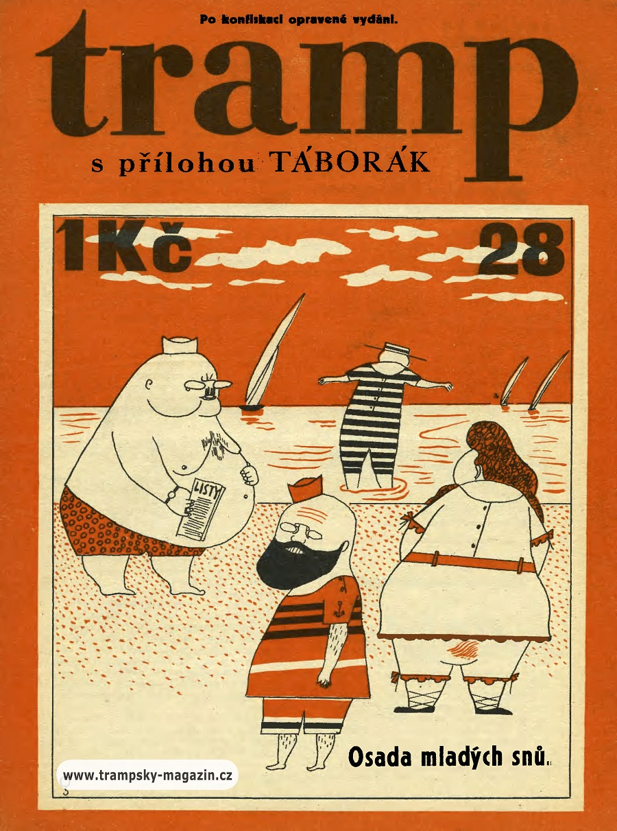 Czech Tramp (Tramping) News Covers from 1930 via TresBohemes