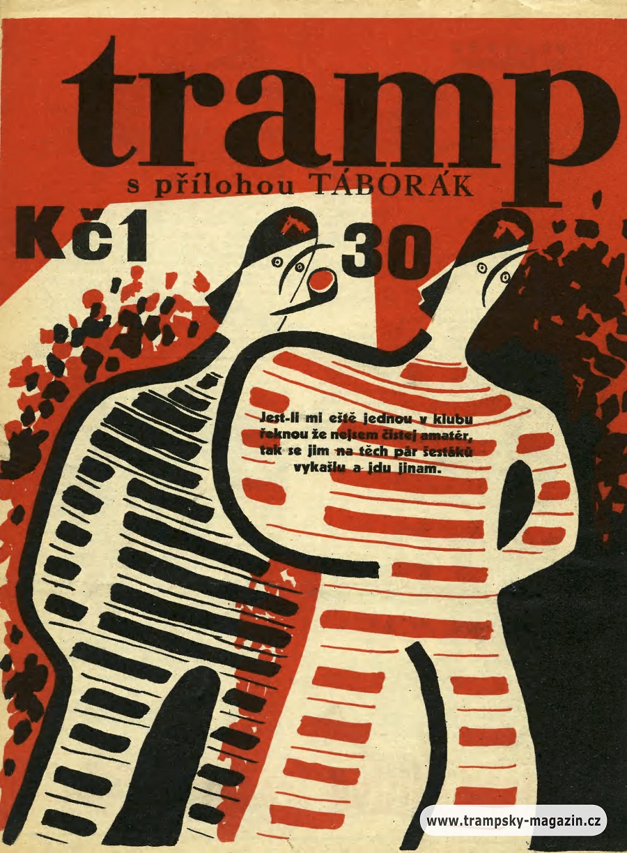 Czech Tramp (Tramping) News Covers from 1930 via TresBohemes