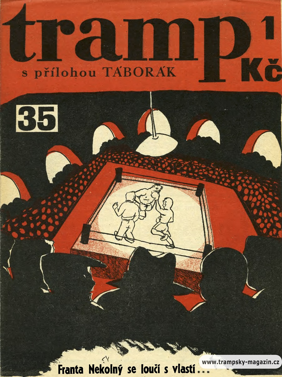 Czech Tramp (Tramping) News Covers from 1930 via TresBohemes