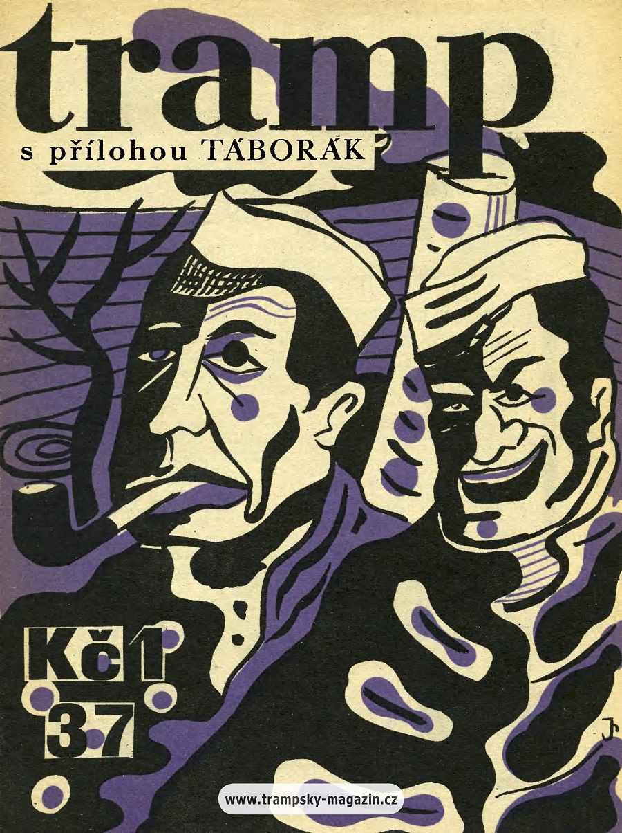 Czech Tramp (Tramping) News Covers from 1930 via TresBohemes