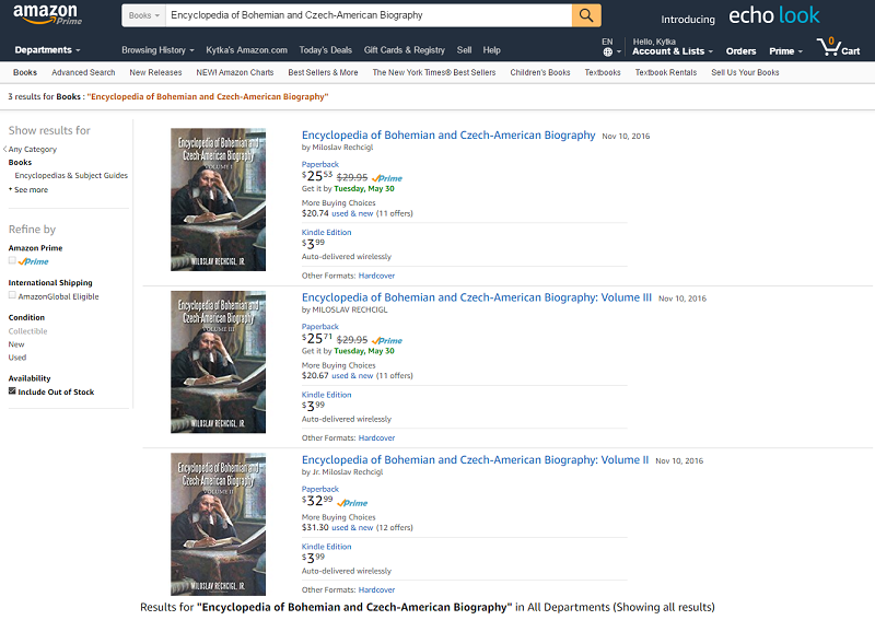 Encyclopedia of Bohemian and Czech-American Biography