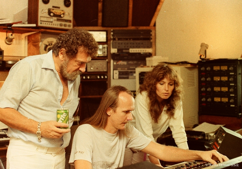 Waldemar Matuška at His First U.S. Recording Session by Kytka Hilmar-Jezek