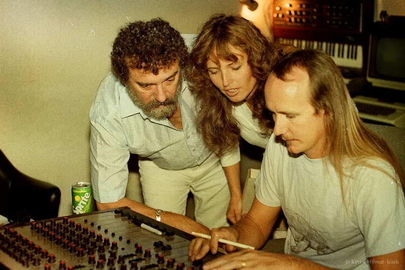 Waldemar Matuška at His First U.S. Recording Session by Kytka Hilmar-Jezek