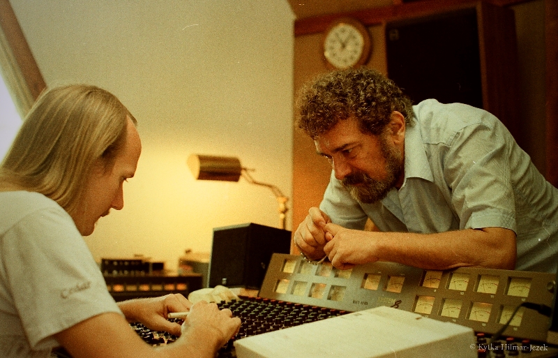 Waldemar Matuška at His First U.S. Recording Session by Kytka Hilmar-Jezek