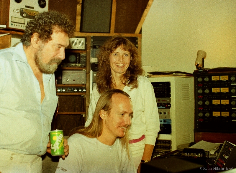 Waldemar Matuška at His First U.S. Recording Session by Kytka Hilmar-Jezek