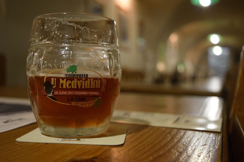 The Strongest Beer In the World at U Medvídků in Prague