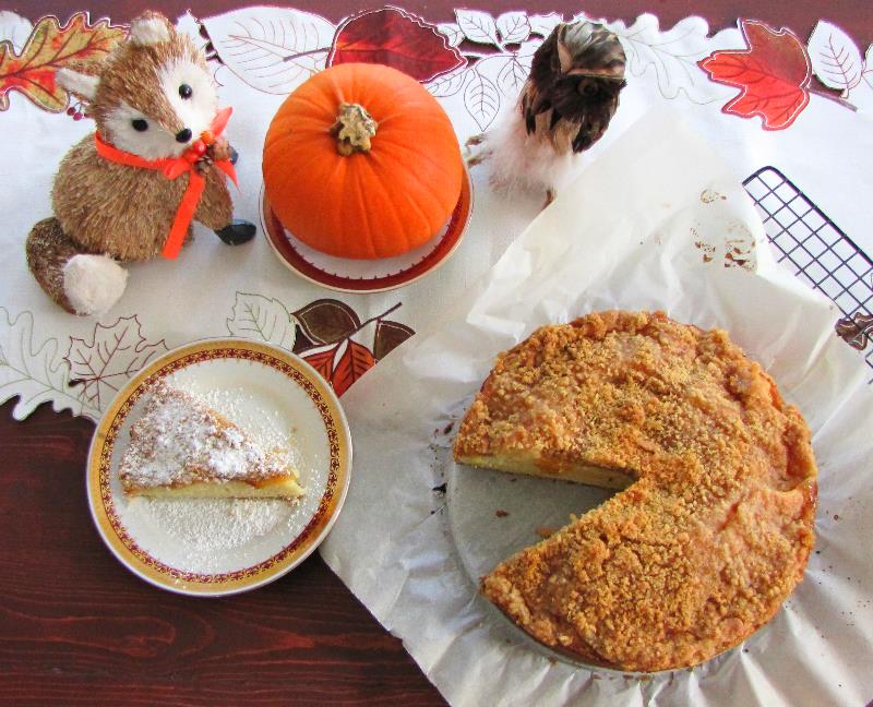 Harvest Peach Crumb Cake 