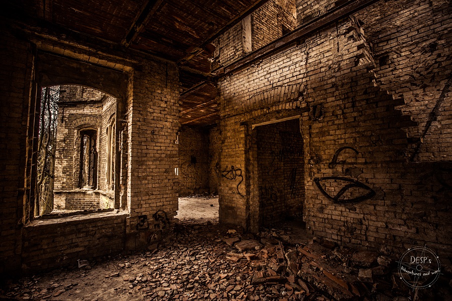 Abandoned Pfaffenhof Mansion Near the Richard Factory Complex, Litoměřice